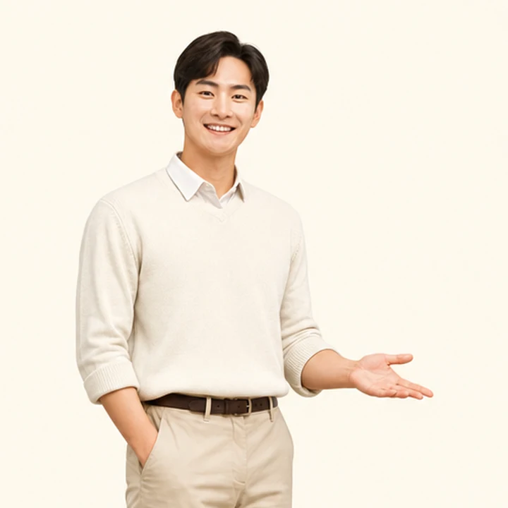 프리랜서 장기렌트 상담 신청을 안내하는 담당자